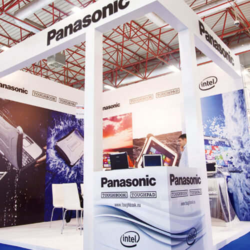 PANASONIC FUAR STANDI